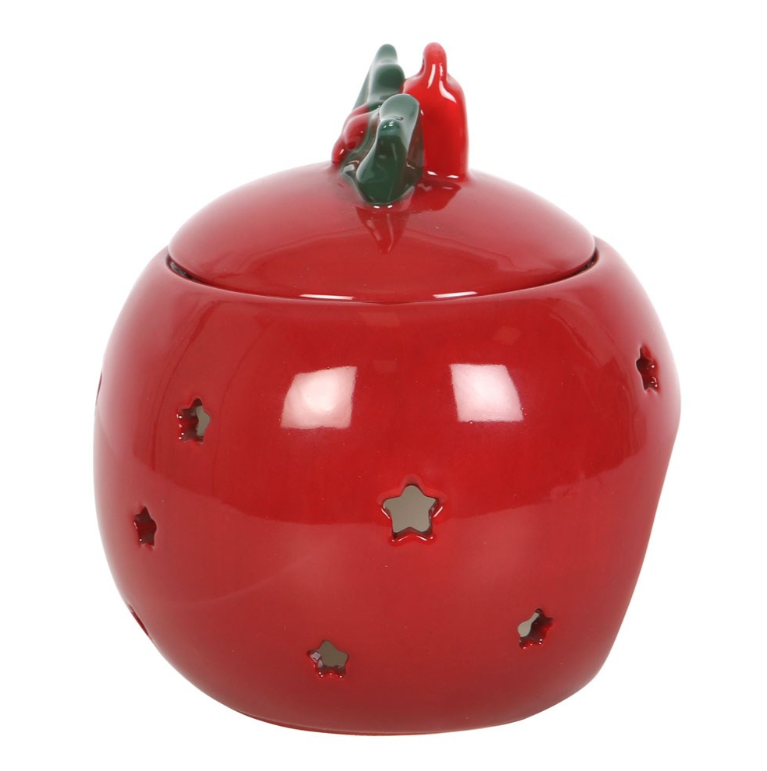 Bruciatore Pallina di Natale rossa