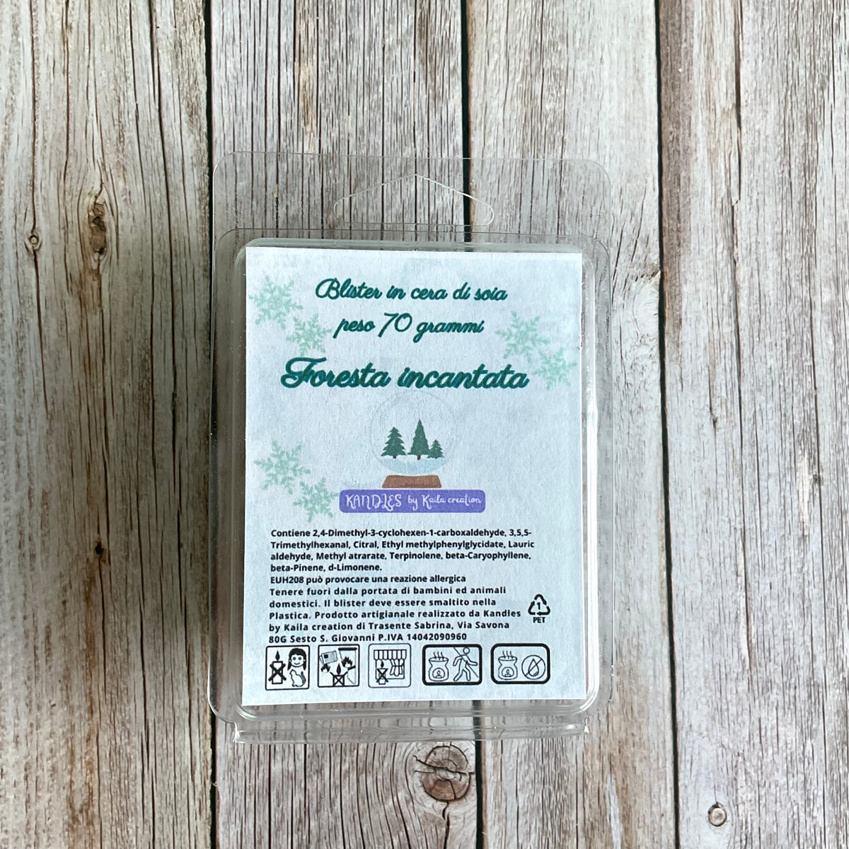 Cialde di cera Foresta Incantata