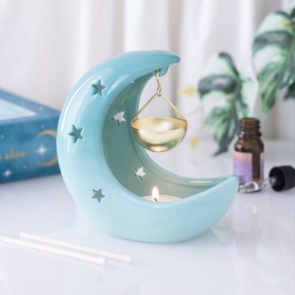 Bruciatore Luna crescente Azzurro
