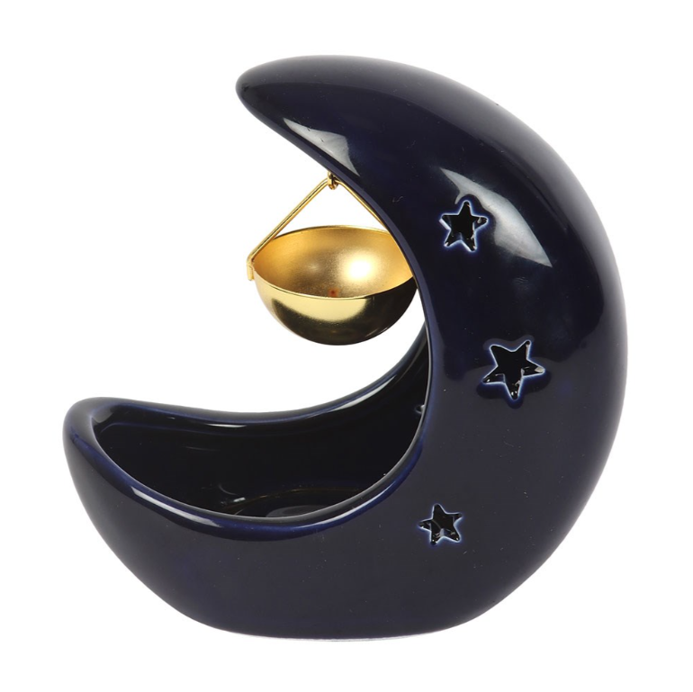 Bruciatore Luna crescente Blu