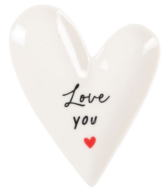 Piattino portaoggetti "Love you"