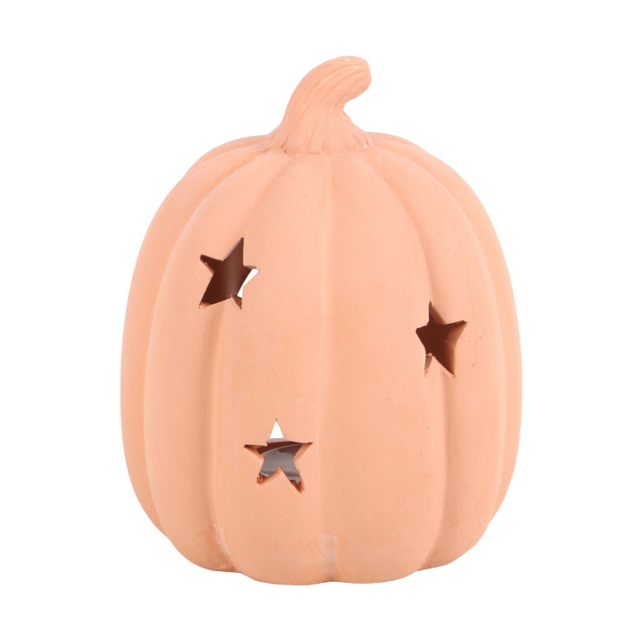 Zucca Porta Tealight in terracotta