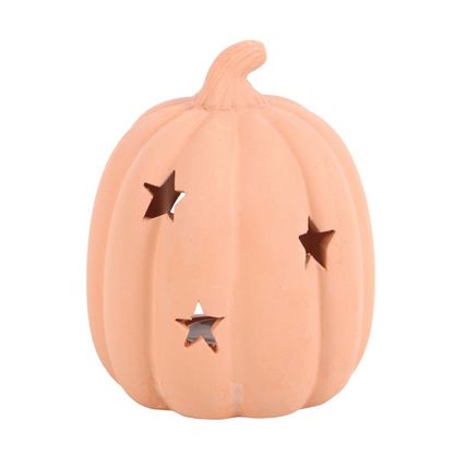 Zucca Porta Tealight in terracotta