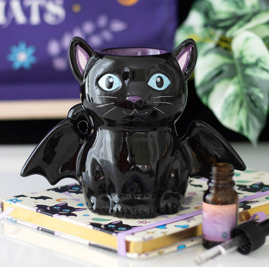 Bruciatore Gatto-pipistrello Nero