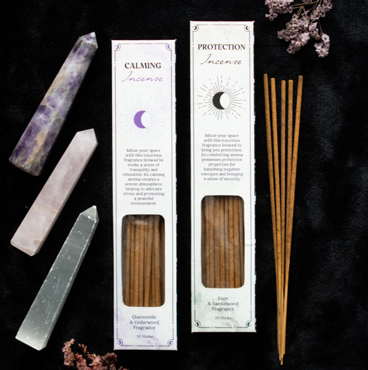 Calming & protection bastoncini di incenso