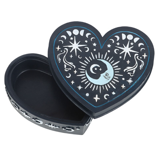 Portagioie a forma di cuore Blue Moon