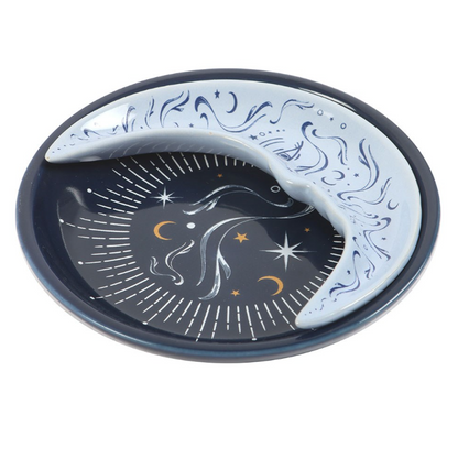 Piattino portaoggetti doppio Blue Moon