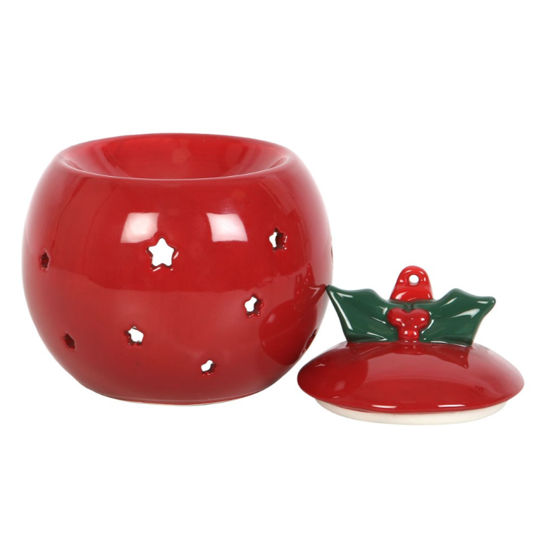 Bruciatore Pallina di Natale rossa