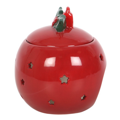 Bruciatore Pallina di Natale rossa