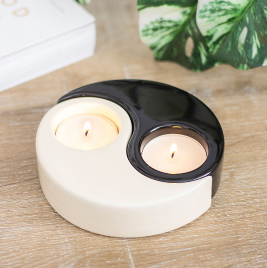 Portacandele per Tealight Yin Yang