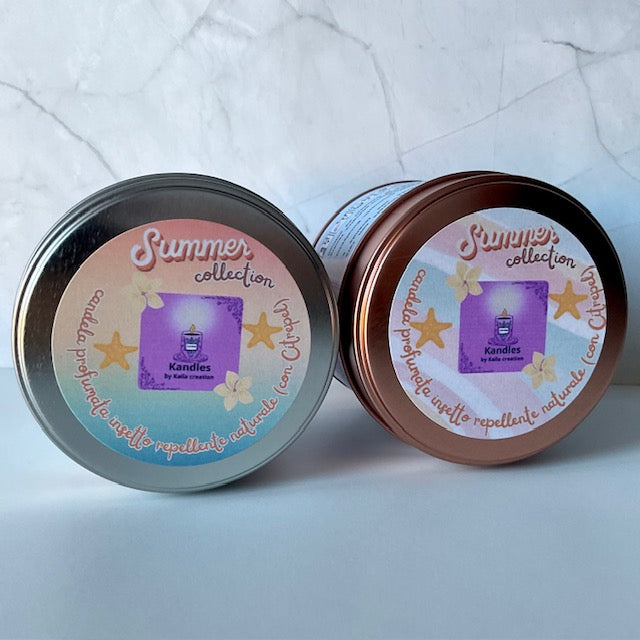 Candela Lavanda e Patchouli insetto repellente
