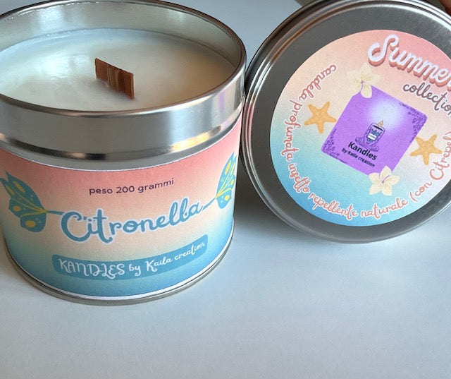 Candela Citronella insetto repellente