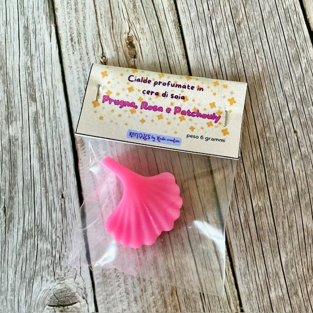 Cialde di cera Prugna, Rosa e Patchouly