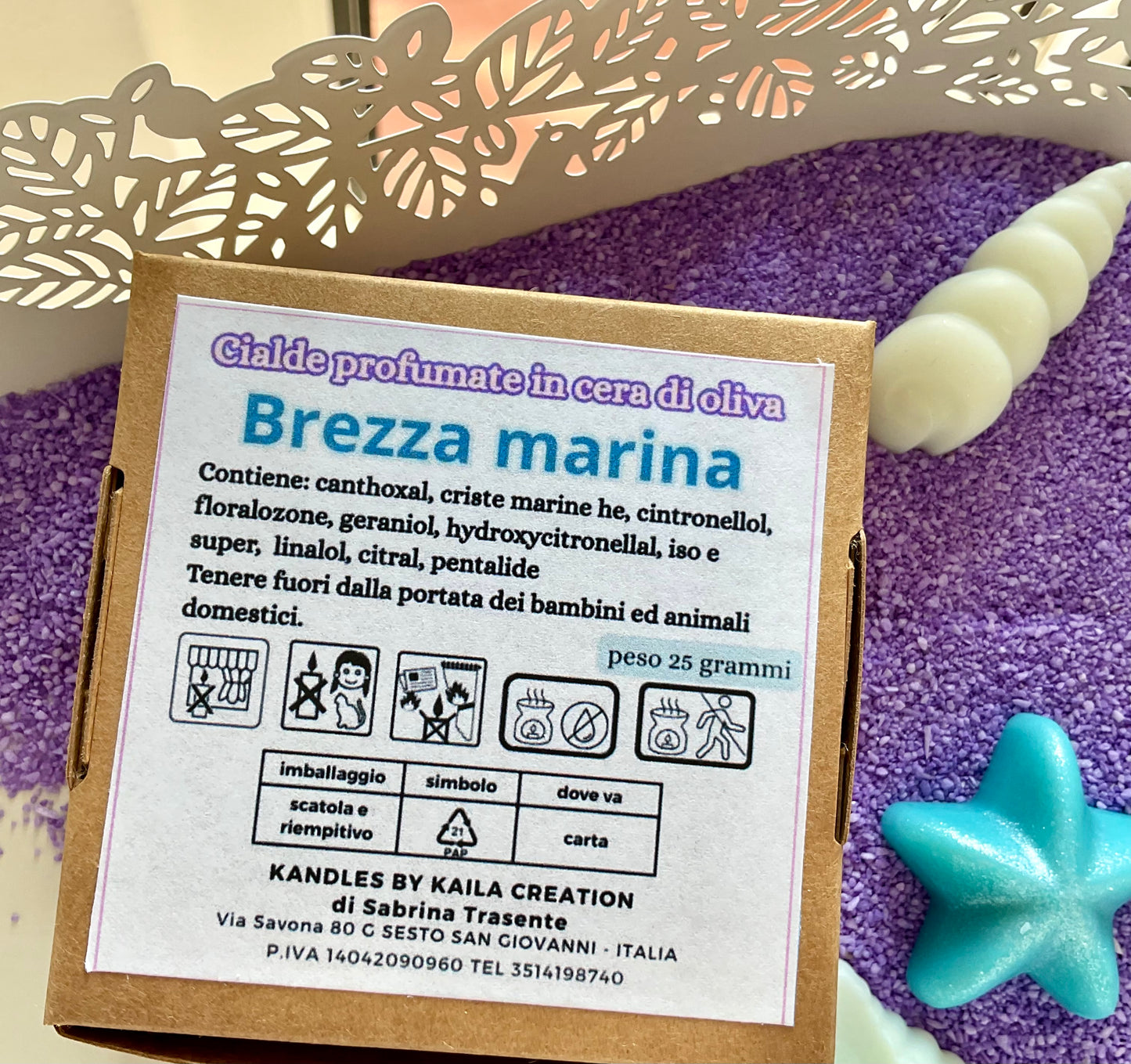 Cialde di cera Brezza marina
