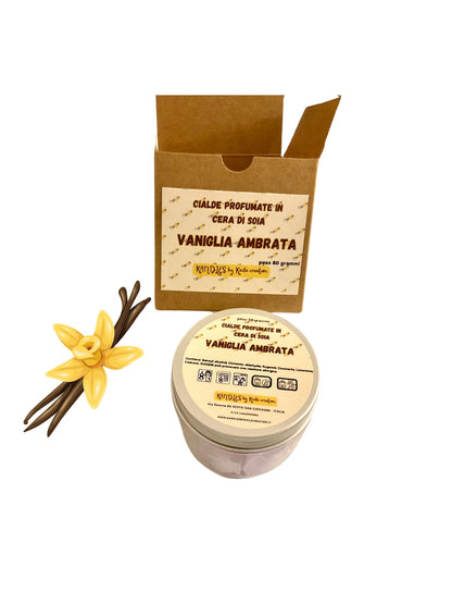 Cialde di cera Vaniglia Ambrata
