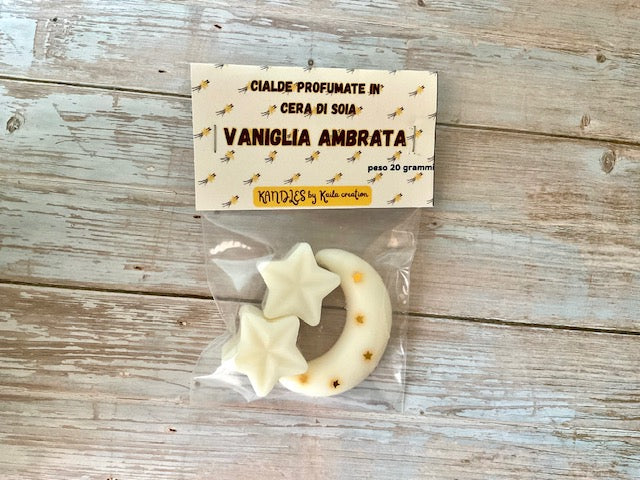 Cialde di cera Vaniglia Ambrata