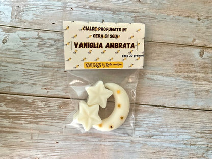 Cialde di cera Vaniglia Ambrata