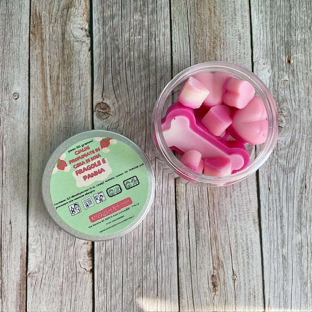 Cialde di cera Fragola e Panna