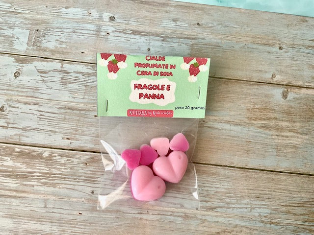 Cialde di cera Fragola e Panna