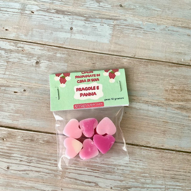 Cialde di cera Fragola e Panna