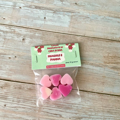 Cialde di cera Fragola e Panna