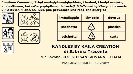 Cialde di cera Prugna, Rosa e Patchouly